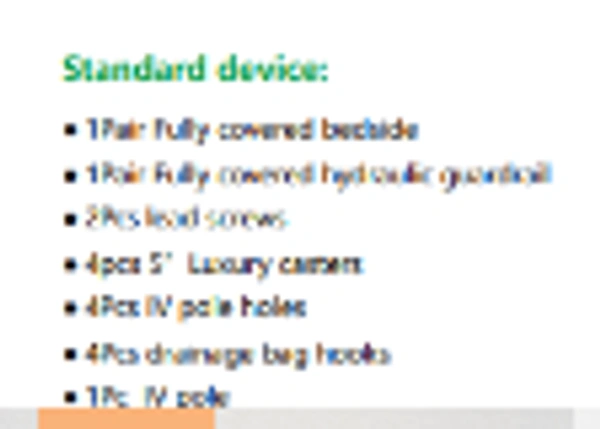 Vin Win 2 Function Manual ICU Bed
